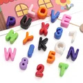 Colorful acrylic letter and number beads for DIY handmade bracelets and necklaces - A-Z Letters, Random Mixed Colors, Approx. 260 Pcs/Pack, Quantity per Letter May Vary