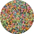Mix of 2-4mm transparent neon glass seed beads for DIY jewelry and bracelet making - Dopamine System