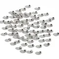 Antique silver plated alloy spacer beads with vertical grooves for DIY jewelry making - Vertical Grooved Ball Style (#5554) / 100 Pieces/Pack (5mm Diameter) / Antique Silver