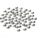 Antique silver plated alloy spacer beads with vertical striped texture for DIY jewelry - Gear Striped Style (#0990) / 100 Pieces/Pack (5mm Diameter) / Antique Silver