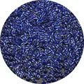 Transparent dark blue glass seed beads with dyed core for DIY jewelry and crafts - Sapphire Blue