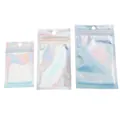 Holografische Laser-Druckverschlussbeutel in drei Größen für Schmuck und DIY-Verpackungen - 60 Stück Gemischt (6x10/8x13/10x15cm) / Holografischer Laser