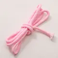 Pink 1-5mm braided polyester cord for DIY handmade jewelry and bracelet making - Spotted Light Pink
