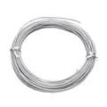 Single roll of 2mm silver aluminum wire for handmade DIY jewelry making and craft supplies - 2mm (10m/Pack) / Silver