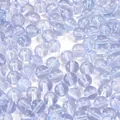 Light blue transparent round glass beads for DIY jewelry making and handmade necklaces - 8mm (1.5mm Hole, 30 Pieces/Pack) / Blue