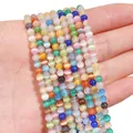 Vibrant multi-colored cat eye stone round beads for handmade DIY jewelry crafting - 4mm Mixed Colors (45 Pcs/Pack)