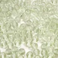 8-10mm transparent mint green glass round beads for DIY jewelry and bracelet making - 8mm (1.5mm Hole, 30 Pieces/Pack) / Green