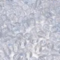 Light blue translucent 8/10mm glass beads for DIY jewelry making and bracelet supplies - 8mm (1.5mm Hole, 30 Pieces/Pack) / Light Blue