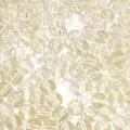 8mm high-transparency pale yellow glass beads with pre-drilled holes for DIY jewelry - 8mm (1.5mm Hole, 30 Pieces/Pack) / Light Yellow