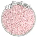Light pink glass seed beads in a vintage tray for DIY jewelry making and crafting - 10g/Pack / 1.6mm / Light Pink