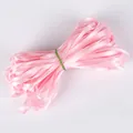 Ruban de satin rose brillant pour loisirs créatifs sur fond blanc professionnel - Rose Clair