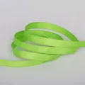 Fluorescent lime green grosgrain ribbon roll for DIY hair bows and accessories - Grass Green