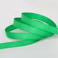 Vibrant green grosgrain ribbon roll for DIY hair accessories and gift wrapping - Green