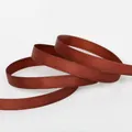 Rust red grosgrain ribbon for DIY handmade hair accessories and gift wrapping - Coffee