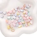 Colorful natural shell beads in Hamsa hand shape for handmade jewelry DIY bracelets - Hamsa Hand Shape (BTA202)