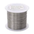 0.20mm diameter stainless steel wire for DIY jewelry making on 380m white spool - 0.2mm (380m/Roll) / Steel