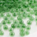 2-4mm grass green frosted glass beads for DIY jewelry making and handicraft - 3mm (Approx. 220 Pcs / 10g Pack) / Grass Green Frosted Round Beads (Style03)