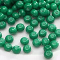 2-4mm forest green glass seed beads with marbled texture for DIY jewelry making - Emerald Green Mottled Round Beads (Style06)