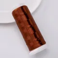 Metallic bronze polyester silk thread spool for DIY jewelry and embroidery crafts - Coffee