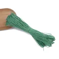 1mm grass green waxed cotton cord roll for DIY handmade jewelry and beaded bracelets - 1mm Diameter Approx 60m Per Pack / Green