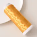 Fil de velours en polyester sans nœuds pour épingles à cheveux, bobine jaune orange - Or 2 / Environ 1200m 1 Rouleau/Paquet