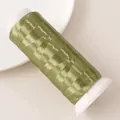 Fil de velours vert olive sans nœuds pour épingles à cheveux sur bobine blanche - Vert 3 / Environ 1200m 1 Rouleau/Paquet