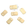 Pendentifs ovales en cuivre massif plaqué or 14k pour la création de bijoux DIY - 1 Pièce (10x17.5mm, Trou env. 2mm)