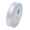 Strong stretchy clear crystal elastic thread 0.2mm for DIY jewelry making - 0.2mm - 100m