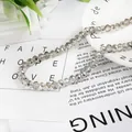 8mm faceted gray crystal glass beads for DIY necklaces and handmade bracelets - 8mm 1 Strand/Pack (Approx. 65 Pcs) / Gray