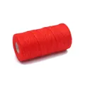 Levendig rode jute touwrol voor doe-het-zelf handwerk en cadeauverpakking decoratie - 2mm Dikte (Ca. 100m/Rol) / Rood