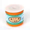 Bobine de cordon tressé ultra-fin orange vif pour bijoux DIY et bracelets créatifs - 0.8mm 100 Yards / Orange