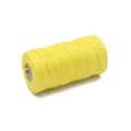 Rol heldergeel henneptouw voor DIY-knutselwerkjes en geschenkverpakkingen - 2mm Dikte (Ca. 100m/Rol) / Geel