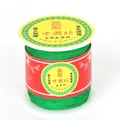 Fil de jade vert fin pour bracelets DIY et tressage traditionnel de nœuds chinois - 0.4mm 150 Yards / Vert Herbe