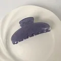 Pinza para el pelo lavanda con purpurina en color macaron para peinados chic - Púrpura Purpurina