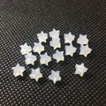 Star shaped translucent silicone earring backs for DIY jewelry making accessories - Translucent Star Style