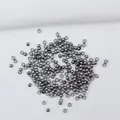 Gunmetal grey 14k gold-filled crimp beads for DIY jewelry making and bead finishing - Gun Black Plated