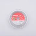 Nylon coated 1x7 flexible 0.30mm stainless steel beading wire in clear 100m spool - 0.3 Steel Color