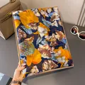 Écharpe d'été bleu marine avec motifs ananas et fleurs dans un coffret élégant - 180*90CM / Bleu Marine Fruit Floral