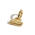 Libra zodiac pendant in 18k gold plated stainless steel for DIY necklace charms - Libra Zodiac Symbol Pendant Only (Without Chain)