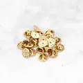 Chiusure a farfalla dorate per spille e accessori metallici per gioielli fai-da-te - 1.1cm / Oro