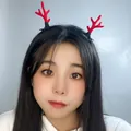 Schattige rode rendiergeweih haarspelden met zachte flocking voor kerstmis styling - Rood Flocking Gewei Haarclips Paar (W1001-7)