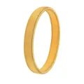 Elastischer Metall-Federarmreif für Herren in Gold-Finish auf weißem Hintergrund - Gold (G1305-GO)