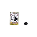 The Lovers tarot card enamel pin featuring black and white cats in a yin yang design - The Lovers (C2513-4)