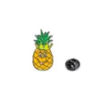 Épinglette mignonne en émail d'ananas avec couronne et fermoir papillon sécurisé - Ananas