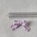 Fiocco in pizzo viola chiaro per calze e vestiti per bambole con misura di 3,5 cm - Viola Chiaro