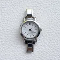 Orologio al quarzo universale in acciaio argento con quadrante bianco e cinturino modulare - Quadrante Rotondo Classico Argento (5922107988208) / Argento
