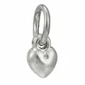 Polished silver heart pendant charm with round jump ring for DIY jewelry making - Normal Specification / Polished Heart Pendant (037) / Silver
