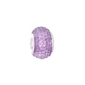 Funkelnde violette Harzperle mit großen Löchern und Kristalldekor für DIY-Armbänder - Normale Spezifikation / Lila(10)