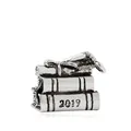 Charm a forma di libro di laurea 2019 e pergamena per bracciali fai-da-te - Libri Commemorativi 2019 (M4-11)