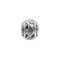 Vintage silver-plated hollow flower spacer bead for DIY bracelet and necklace jewelry - Five-Petal Small Flower Hollow Style (20)